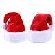 thumbnail image 1 of wonima44 Christmas Santa Hat Thickened Luxury Short Plush Adults' Santa Claus Xmas Cap Hat(2pcs), 1 of 1