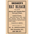 thumbnail image 1 of Hat Bleach-Fine Art Canvas Print (20" x 30"), 1 of 1