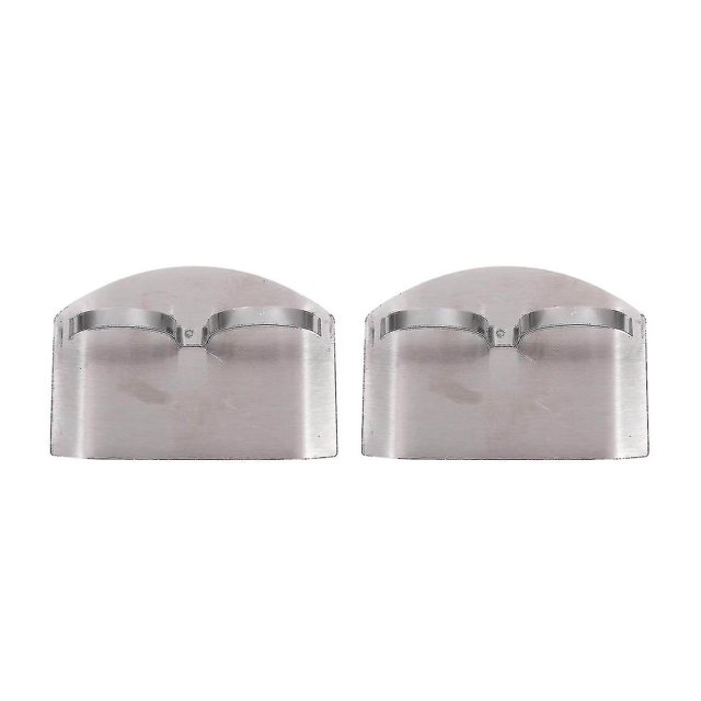 Protector de dedos de acero inoxidable, 4 Uds., para cortar verduras y frutas de forma segura