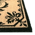 thumbnail image 4 of Trans-Ocean Imports DWL23900448J Liora Manne Dwell Monogram J Outdoor Mat, Black - 24 x 36 in., 4 of 6