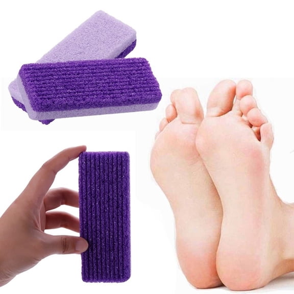 Yirtree 4PCS Foot Pumice Stone for Feet Hard Skin Callus Remover and Scrubber Pumice Stone Dead Skin Callus Corn Remover Pedicure Tool Exfoliating Foot Care