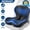 Dark Gray, variant on INSMART Ergonomic Seat Cushion with Lumbar Support - Gel Memory Foam Pillow for Office Chair, Car & Wheelchair, Light Gray