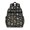 Mushroom and Moon Black Pattern, variant on Mushroom and Moon Black Pattern Cute School Backpack Bag for School with Padded Back and Adjustable Shoulder Straps 15.25"x11.5"x5.25"