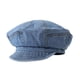 thumbnail image 5 of Gorra plana moderna y creativa para vendedor de periódicos, ideal para acampar, conducir, cumpleaños, damas y actividades al aire libre. Azul claro, 5 of 9