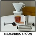 thumbnail image 3 of Espresso Scoop with Tamper Top Cover Toast Two-slice Toaster Black, 3 of 8