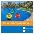 thumbnail image 3 of Led Solar Floating Lamps Swimming Pool Ball Solar Panel Powered Pond Drift Waterproof Glow Show, 3 of 7