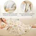 thumbnail image 3 of Funny Round Corn Tortilla Blanket Soft Throw Blanket for Bed Fleece Sofa Plaid Plush Bedspreads Winter Warm Flannel Wrap Blanket, 3 of 10