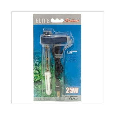 Hagen Fish Thermometer - Elite Mini Thermostatic Aquarium Heater, 50-Watt