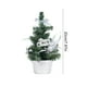 thumbnail image 3 of Mini árbol de Navidad de 20 cm en maceta, decoración navideña para escritorio, 3 of 5