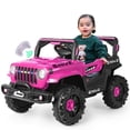 thumbnail image 1 of Camioneta Jeep Montable para niña niño Eléctrico Carro Todo terreno Con Control Remoto BCX-6 Enyz luces frontales con multi Led Música Bluetooth Edades de 1 a 4 años, 1 of 8