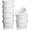 White, variant on 8 Oz Ramekins Set of 8,Ceramic Ramiken Oven Safe,Stackable Souffle Cups,Creme Brulee Ramekins for Baking,Dessert,Ice Cream,Snack,Souffle Dishes