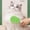 Green, variant on Cat Grooming Brush, Pet Hair Remover, Dog Massage Comb, Soft Rubber Bristle Deshedding Tool for Loose Floating Fur Removal, Gentle Skin Care Scrubber,Yellow