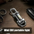 thumbnail image 2 of Yooshoverk USB Flashlight Mini Rechargeable Keychain for Car Outdoor Use, 2 of 9