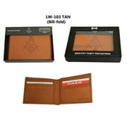 Masonic Wallet with RFID Safe