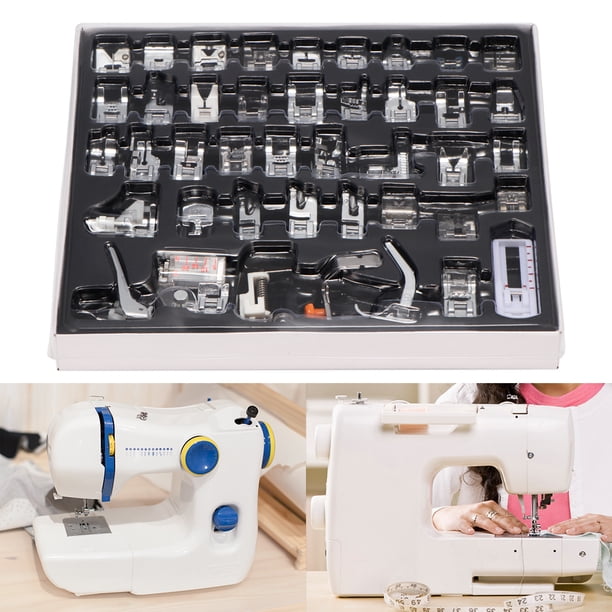 Juego De Prensatelas Para Máquina De Coser Doméstica, 42 Uds., Prensatelas, Accesorios De Costura Yuarrent HA020847-00