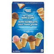 Mini-gobelets pour crème glacée de Great Value