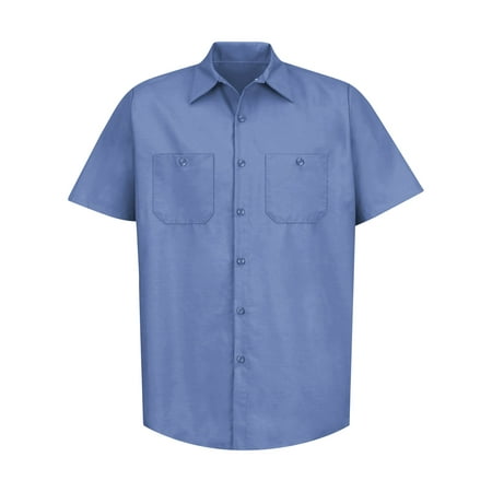 Red Kap® Industrial Short Sleeve Work Shirt SP24 | Walmart Canada