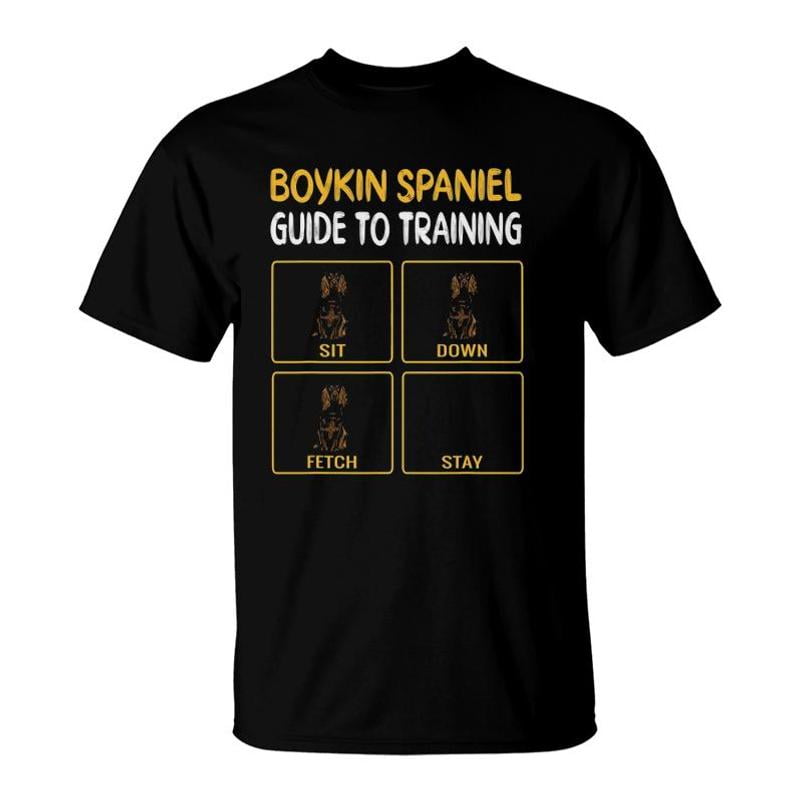 Boykin Spaniel Guide To Training Dog Obedience TShirt