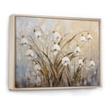 thumbnail image 2 of Designart "Harmonious Snowdrop Simplicity I" Snowdrops Floater Framed Wall Art Prints, 2 of 5