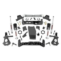 Rough Country 7" Lift Kit (fits) 2014-2018 Chevy Silverado GMC Sierra 1500 4WD | N3 Struts/Shocks | Suspension | 22833