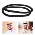 thumbnail image 5 of 1 par de turbante árabe para hombre, diadema árabe, diadema Shemagh de Dubái, 5 of 5