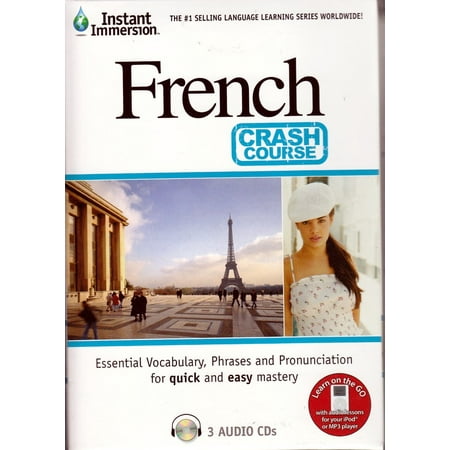 Crash Course French: Learn how to Speak French Language Beginner (3 Audio CDs) listen in your (Best French Audio Learning)