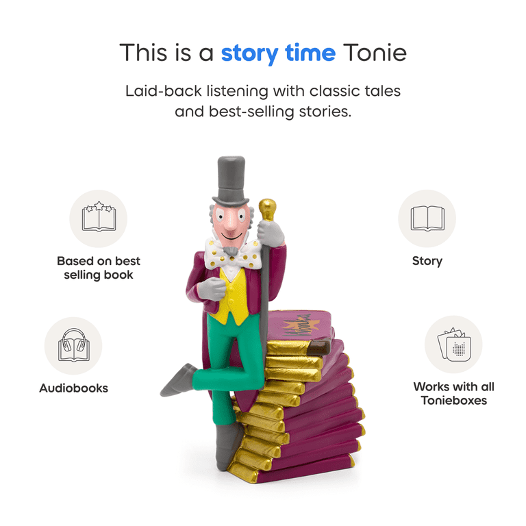 tonies, Audio Toy Figurine, Charlie and the Chocolate Factory, 5+