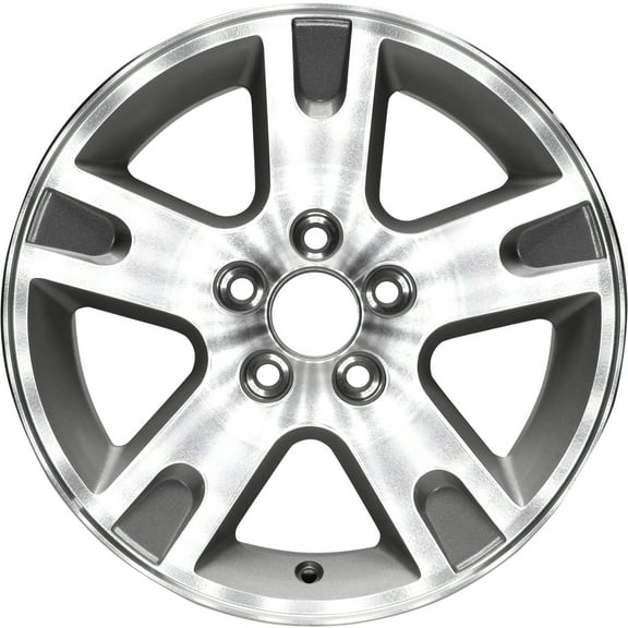 Remanufactured Machined and Painted Sparkle Silver Aluminum Wheel 16 x 7 2L5Z1007AA fits 2005 Ford Explorer Sport Trac