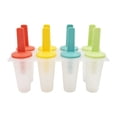 thumbnail image 3 of Mainstays Plastic 8 Ice Popsicle Mold Set, Reusable Easy Release Ice Pop Maker, Multi-Color, 3 of 5
