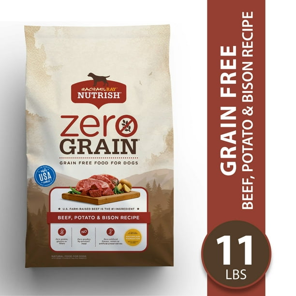 Rachael Ray Nutrish Zero Grain Natural Premium Dry Dog Food, Grain Free