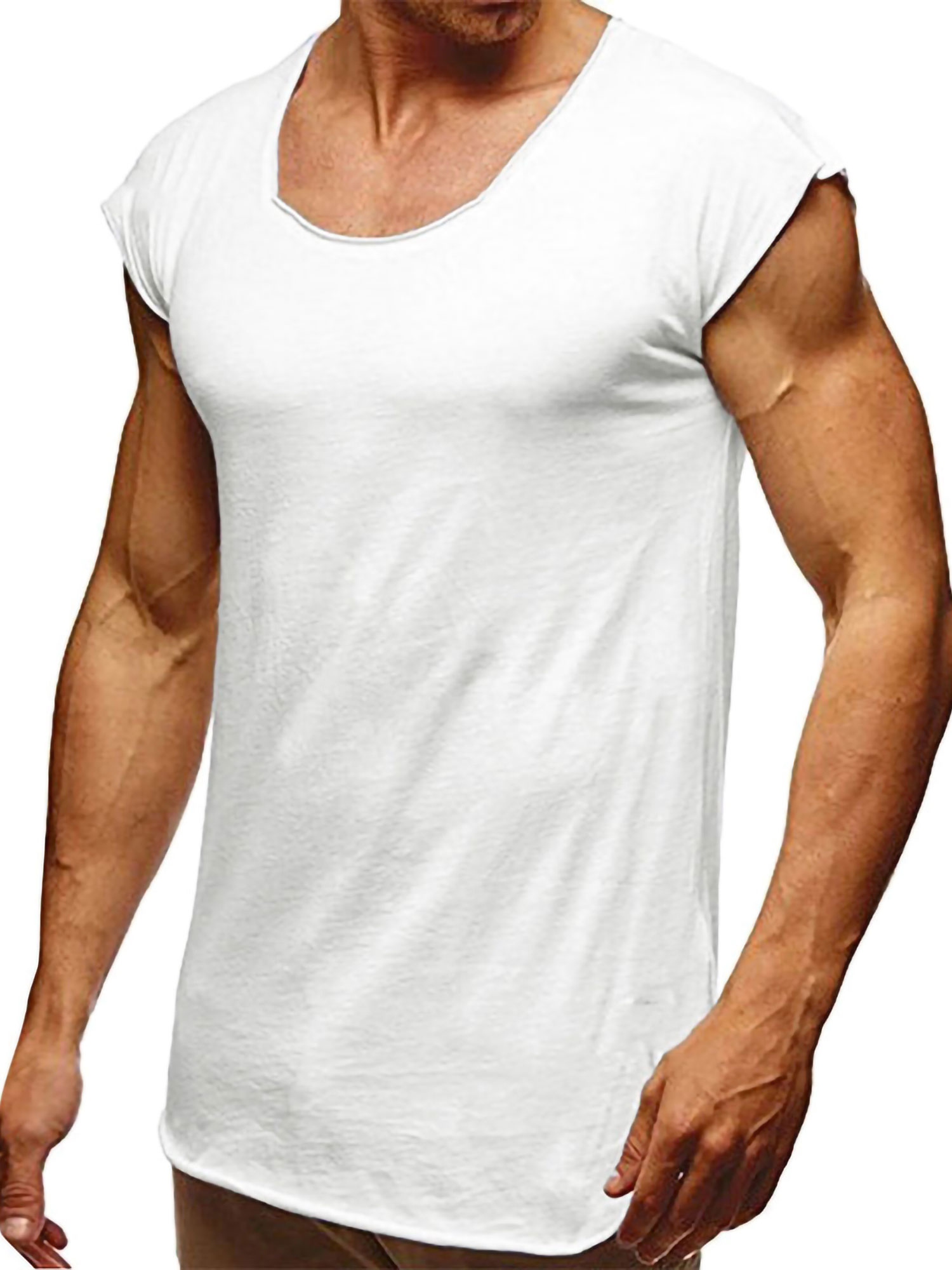 Mens Active Gym Muscle Bodybuilding Short Sleeve T-Shirt Workout Running Sweatshirts