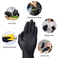 thumbnail image 5 of VGuard A19A32 Nitrile Gloves - 1 Box 100CT 7mil Medium Black Disposable Gloves, 5 of 5