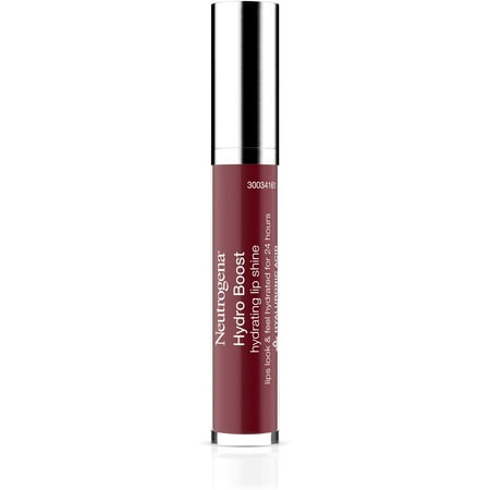 Neutrogena Hydro Boost Hydrating Lip Shine, 70 Velvet Wine Color 0.10 oz (Pack of 2)