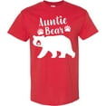 thumbnail image 3 of Inktastic Auntie Bear in White T-Shirt, 3 of 5