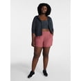 thumbnail image 2 of Athletic Works Women's and Women’s Plus ButterCore Soft Performance Gym Shorts, 2-Pack, Sizes XS-4X, 2 of 7