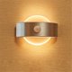 thumbnail image 2 of Luz de sensor LED Lámpara de inducción del cuerpo humano Iluminación de la pared del dormitorio para el pasillo de la cabecera, redondo, blanco cálido Scienceny HA006485-04, 2 of 7