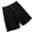 Black, variant on Men's Vintage Gurkha Bottoms Solid Linen Pleated Flat Front Button Shorts Lightweight Beach Golf Daily Vacation Casual Wear Trunks Khaki XXL