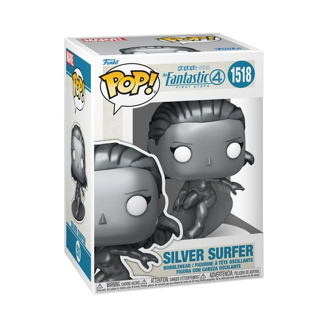 Figura de vinilo coleccionable Funko Pop! Marvel Silver Surfer