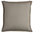 thumbnail image 1 of HomeRoots 403205 Dusty Gray & Natural Jute Throw Pillow, 1 of 1