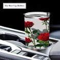 thumbnail image 5 of 20oz Double-Wall Vacuum Insulated Stainless Steel Tumbler with Straws Sports Mugs BPA-Free Red Roses on The Wall, 5 of 7