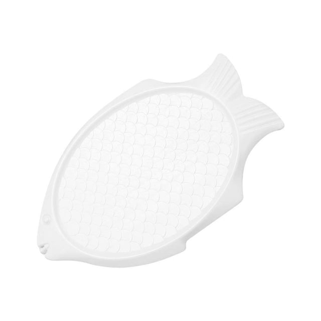 White Sushi Plate for Home Use FishShaped Design Suitable for Restaurants 9.5 Inch
