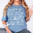 thumbnail image 3 of Camping Life Shirt - Outdoor Adventure Campfire Graphic Tee, Hiking Nature Lover T-Shirt, Best Life Camping Gift, 3 of 5