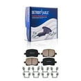thumbnail image 6 of Detroit Axle - Brake Kit for 2000 2001 2002 2003 2004 Toyota Avalon Disc Brakes Rotors and Ceramic Brake Pads Front & Rear Replacement, 6 of 8