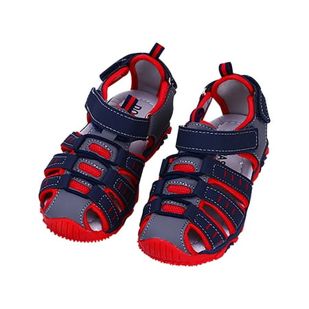 

Binmer Kids Boys Breathable Shoes Soft Kids Hollow Out Casual Shoes Sneakers Sandals