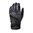 thumbnail image 2 of Louisville Slugger Adult Genuine V2 Batting Gloves - Black, Small, 2 of 4