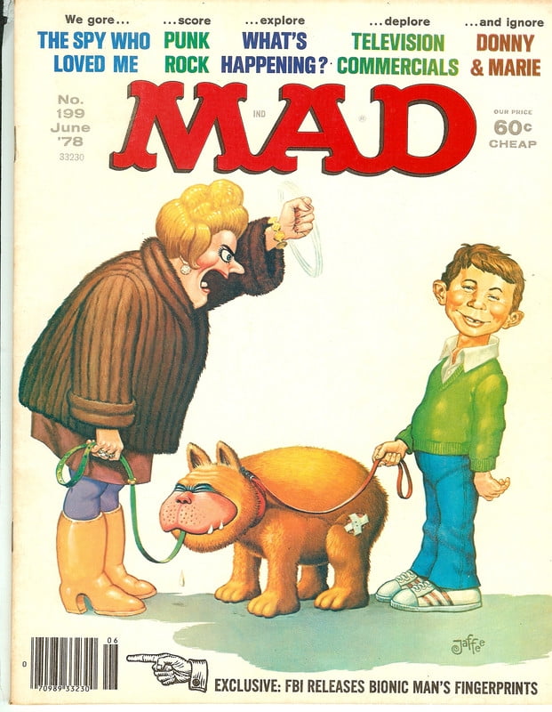 MAD Magazine #199 June 1978