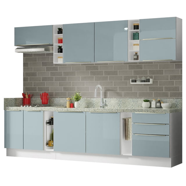Cocina Integral Completa Modular Madesa Lux Sabrina 300 BG