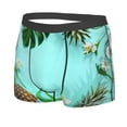 thumbnail image 2 of Junzan Tropical Pineapple Mens Underwear Boxer Briefs For Men’s - Small, 2 of 9
