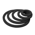 thumbnail image 3 of Comedero flotante para plantas de acuario, anillos flotantes para plantas de acuario, accesorios para estanques Negro, 3 of 9
