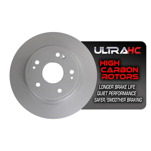 UltraHC Coated High Carbon Brake Rotor, Rear UR006922, Honda Accord 2021-2018